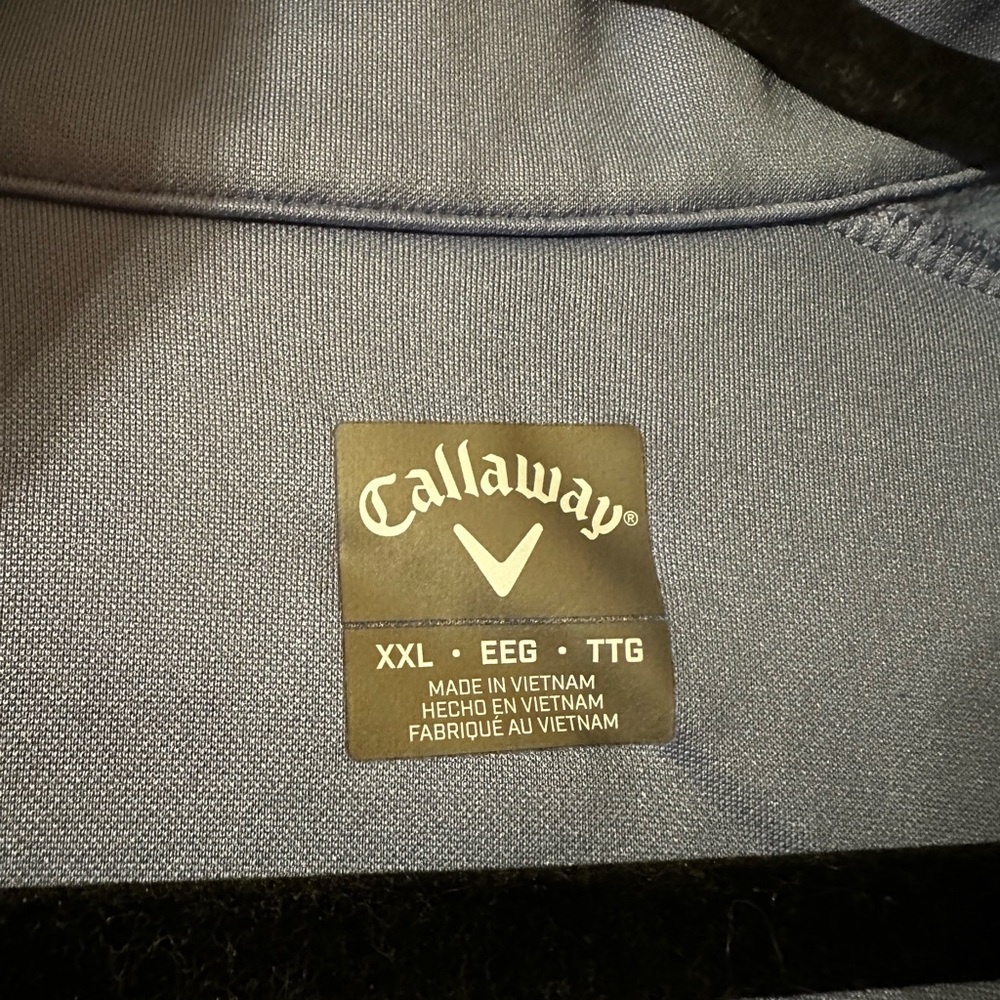 Callaway Light Blue Pullover - Picture 2 of 4